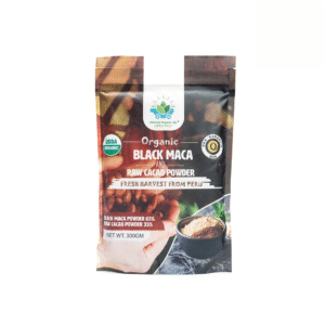 Black maca & Cacao powder 300gm (Half course)